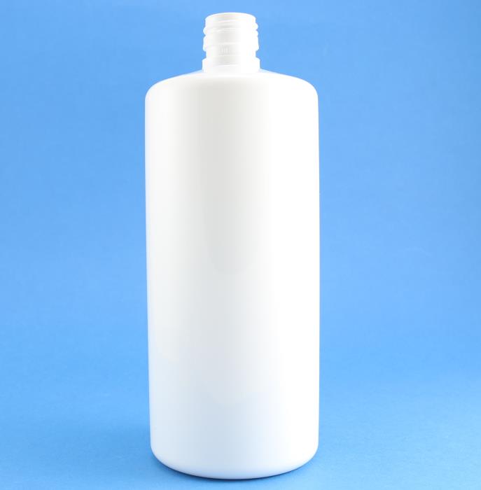 1000ml Simplicity Bottle White PET 28mm Neck